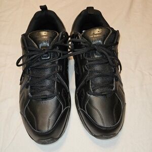 New Balance 608 Mens 13 4E Extra Wide Black Slip Resistant Shoes MX608AB5 V5